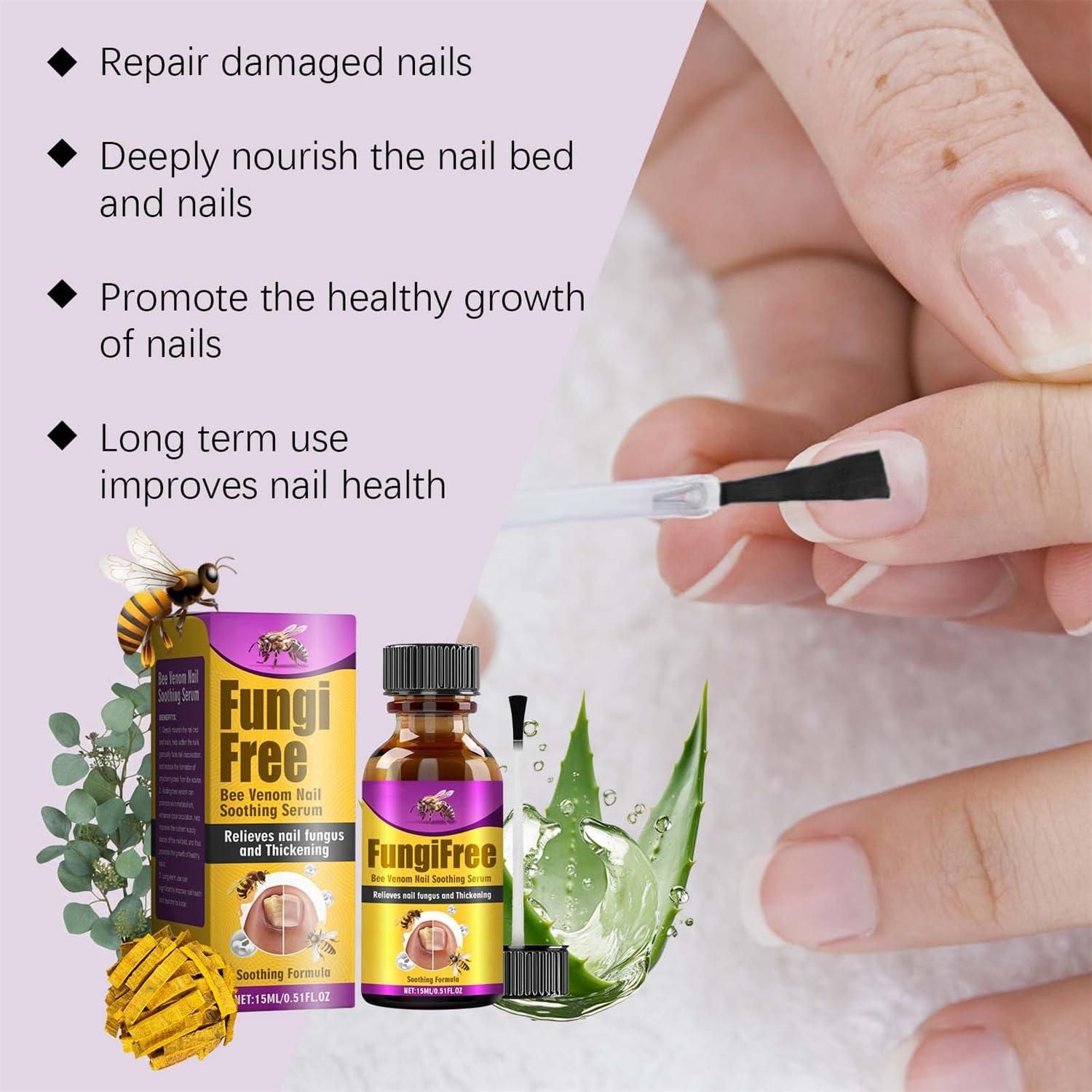 Fungi Free Bee Venom Nail Treatment Serum