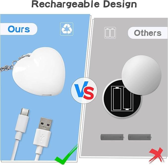 Loveglow Heart-Shaped Bag Light